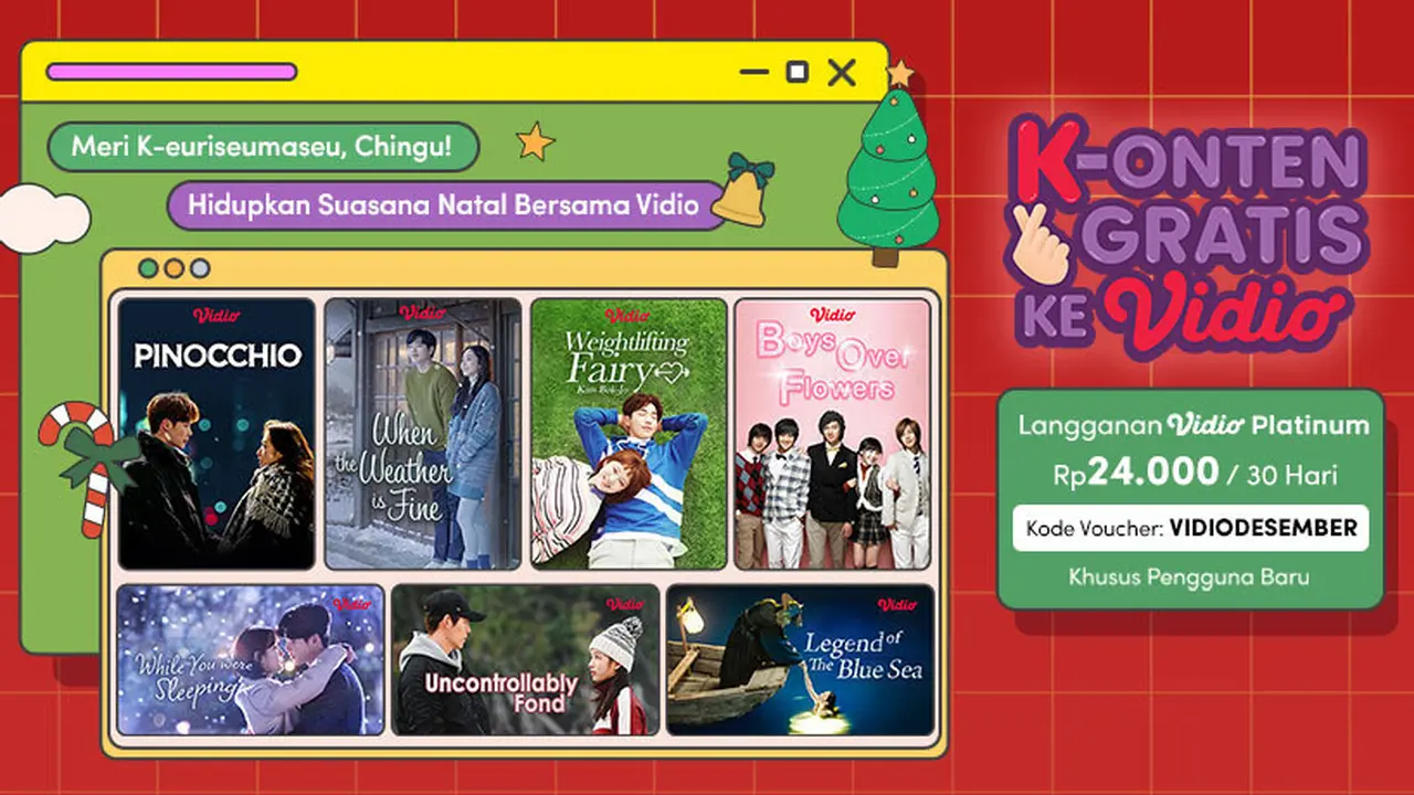 5 Rekomendasi Drakor Romantis Gratis Tahun Baru