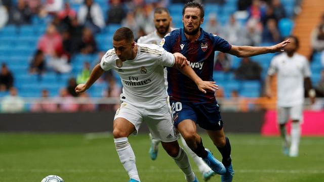 Winger Real Madrid, Eden Hazard.