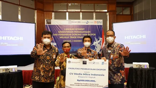 LPEI Beri Pembiayaan Rp500 Juta kepada Pelaku UKM Lulusan CPNE Asal Pasuruan