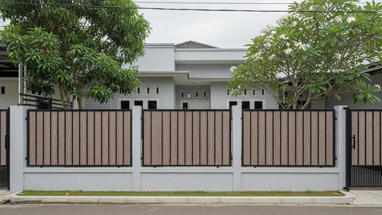 8 Model Pagar Besi Kombinasi Polikarbonat untuk Rumah Minimalis dengan Budget Terjangkau