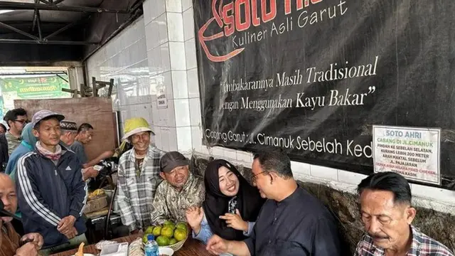 Calon presiden di Pilpres 2024 dari Partai Nasdem, Anies Baswedan terus melakukan kampanye politiknya. Terbaru, mantan gubernur DKI Jakarta itu berkunjung ke Garut, Jawa Barat (Instagram/@aniesbaswedan)