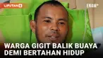 Diterkam Buaya hingga Tangan Putus, Nelayan di Bangka Belitung Beri Perlawanan Sengit