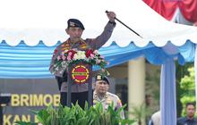 Kapolri Pimpin Apel dan Buka Rakernis Korps Brimob, Ingatkan Anggota Waspada Dampak Konflik Global