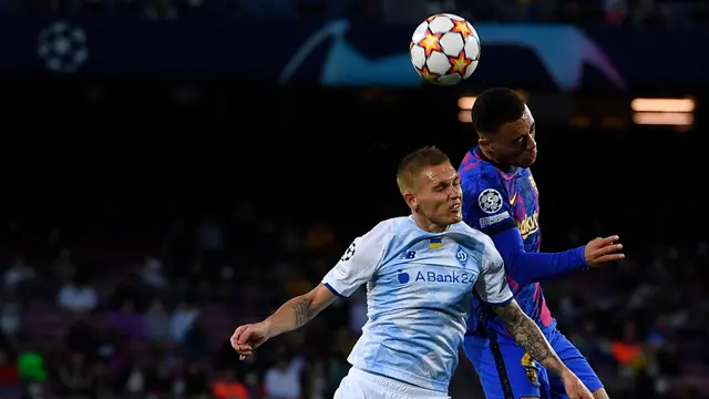 Foto: Menang Tipis atas Dynamo Kiev, Barcelona Pecah Telur di Liga Champions 2021 / 2022