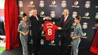 Klub Liverpool FC menggandeng Malaysia Airlines sebagai sponsor baru. (Daily Mail)