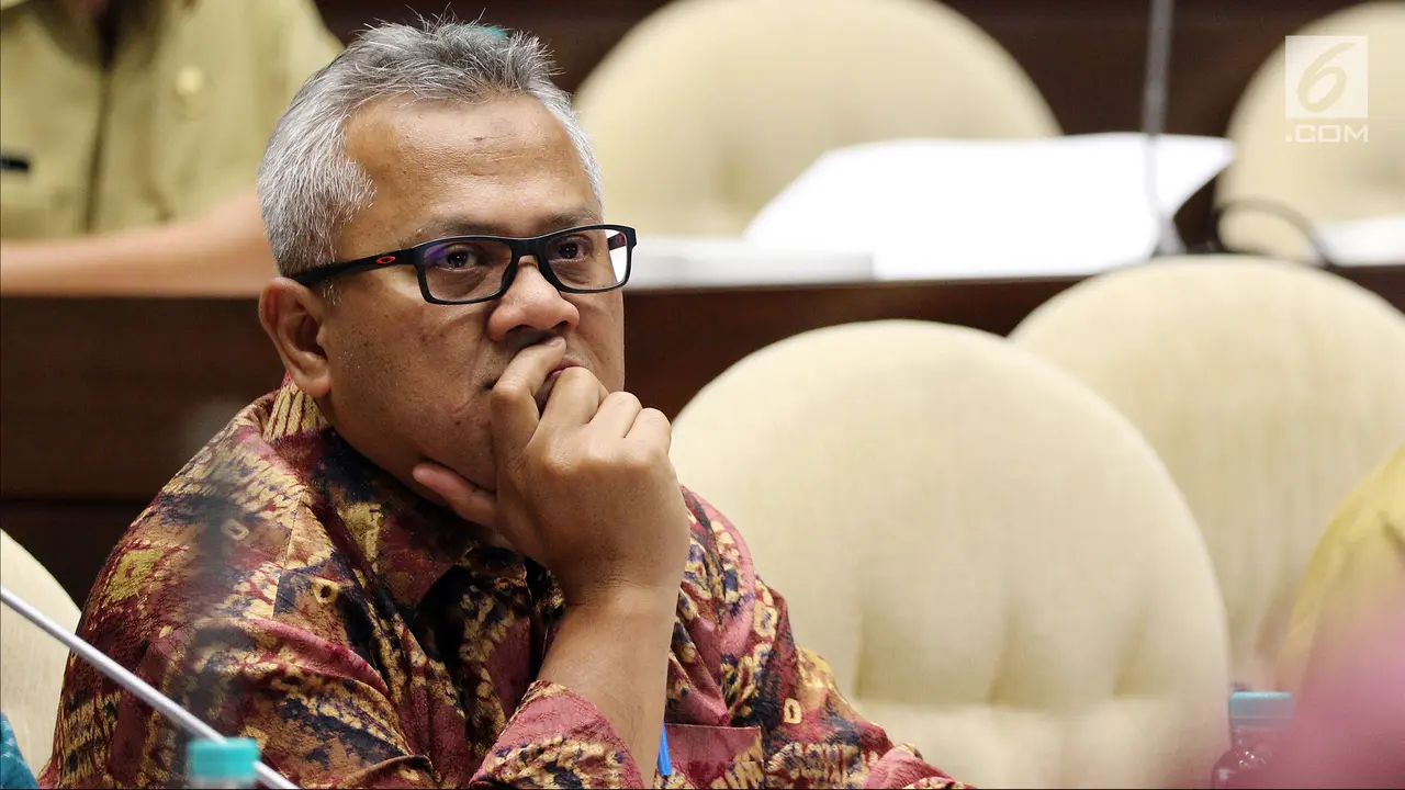 KPU Rapat dengan DPR Bahas Peraturan Pemilu 2019
