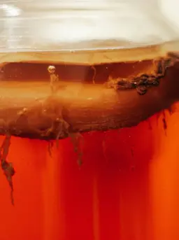 Kombucha diprediksi tetap menjadi minuman fungsional populer di 2025 karena berbagai manfaat kesehatan yang menjanjikan.. / Photo by Tim-Oliver Metz on Unsplash.