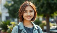 Warna rambut terbaik untuk kulit cool undertone. ©Ilustrasi QwenAI