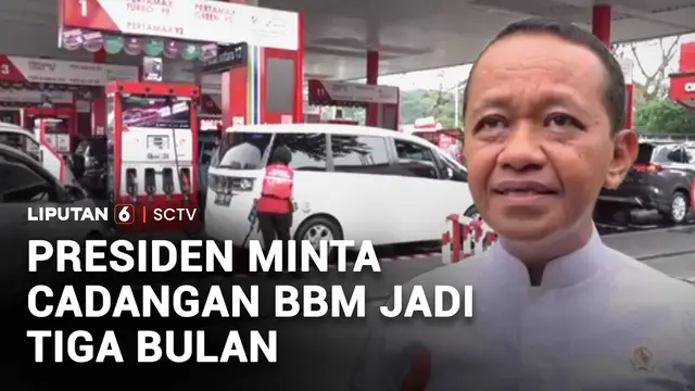 Presiden Minta Cadangan BBM Jadi 3 Bulan