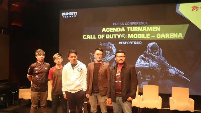 Konferensi Pers Turnamen Call of Duty Mobile