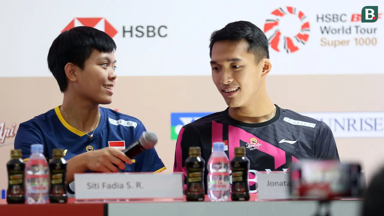 Konferensi pers Indonesia Open 2023
