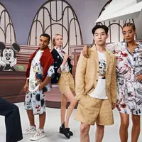Ikon Amerika Tommy Hilfiger dan Disney berkolaborasi menciptakan koleksi bergaya preppy yang playful dengan sentuhan manga Disney. [Foto: Dok/Tommy Hilfiger].