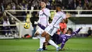 Bianconeri mampu meredam gempuran Fiorentina sepanjang laga. (Massimo Paolone/LaPresse via AP)