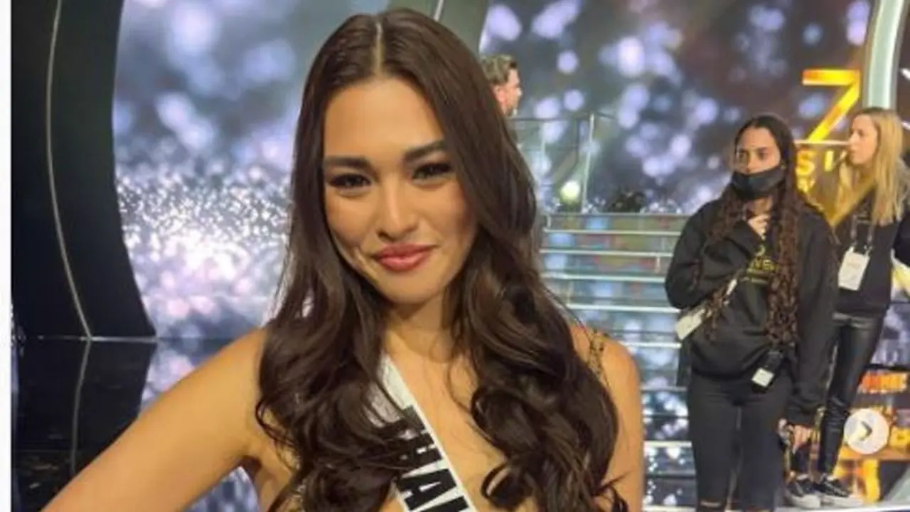 Miss Thailand Anchilee Scott-Kemmis Bawa Pesan Body Positivity di Miss Universe 2021