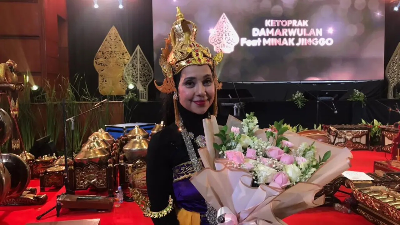 Ayu Azhari main ketoprak (Istimewa)