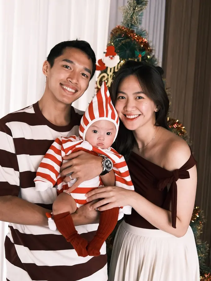 5 Gaya Seleb Rayakan Natal 2024 dengan Anggota Keluarga Baru,  Patricia Gouw hingga Shanju Eks JKT48