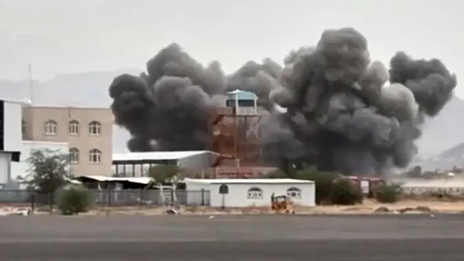 Konflik Houthi-Arab Saudi Memanas setelah Serangan ke Bandara Sanaa