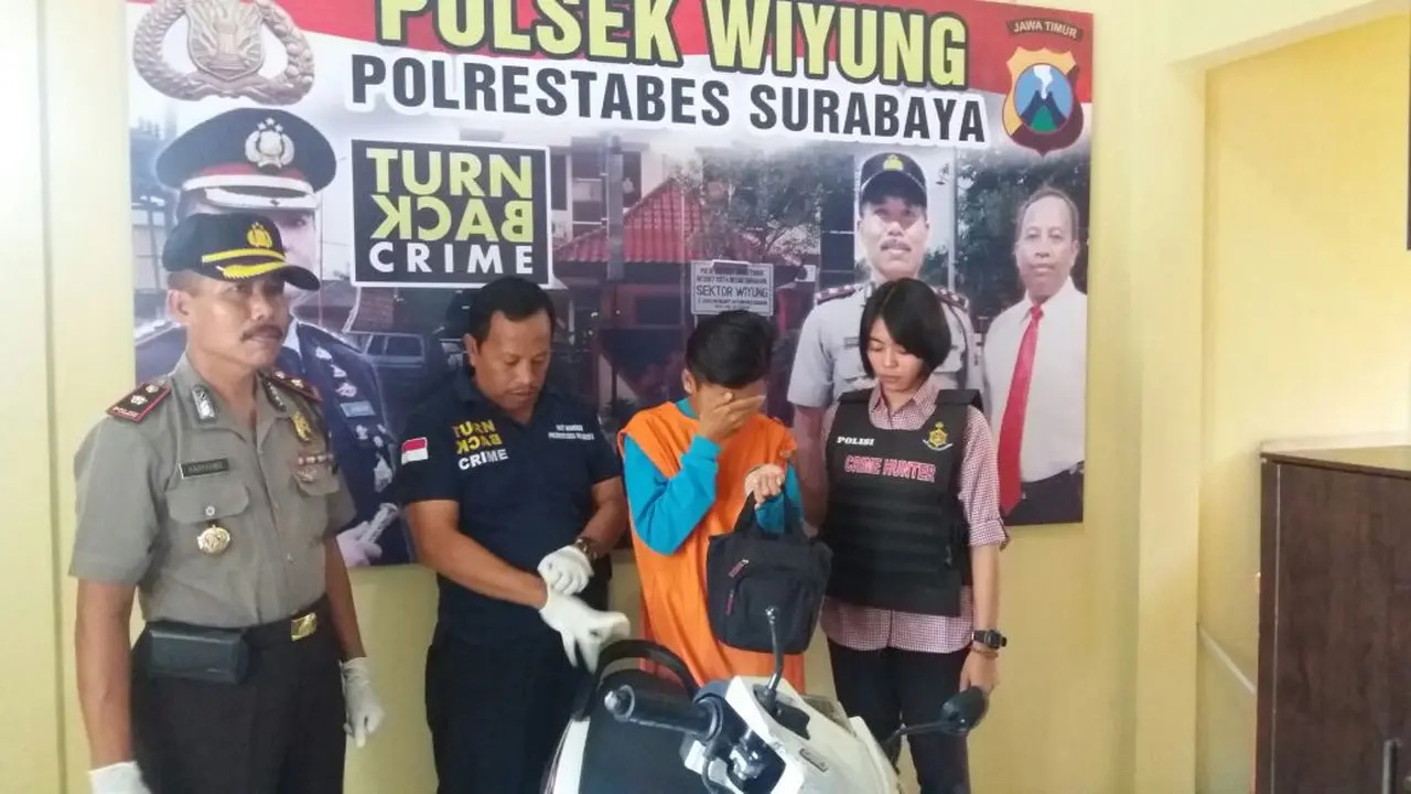 Kala Jambret Ingusan Takluk di Tangan Polisi di Aksi ke-6