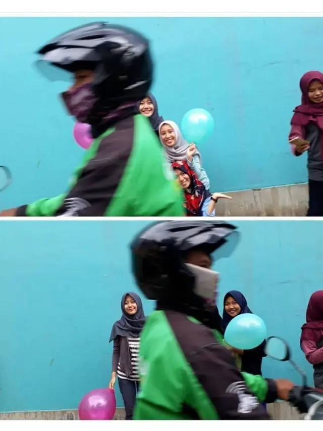 Potret Driver Ojek Online Kelewat Narsis Ini Bikin Cengar Cengir