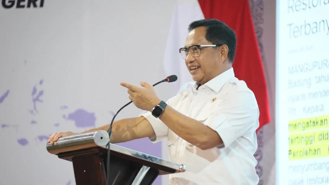 Mendagri Tito Karnavian Tutup Rakernas XVII APKASI