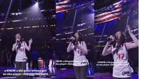Malea Emma Penyanyi Berdarah Indonesia Tampil di NBA Bawakan Lagu Kebangsaan, Bikin Bangga