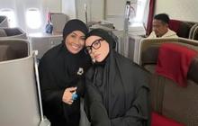 Tepis Kabar Pacaran Beda Agama, Alyssa Daguise Tunangan Al Ghazali Berangkat Umrah Ditemani Sang Ibu