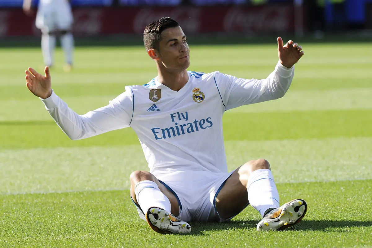 Striker Real Madrid Cristiano Ronaldo (ANDER GILLENEA / AFP)