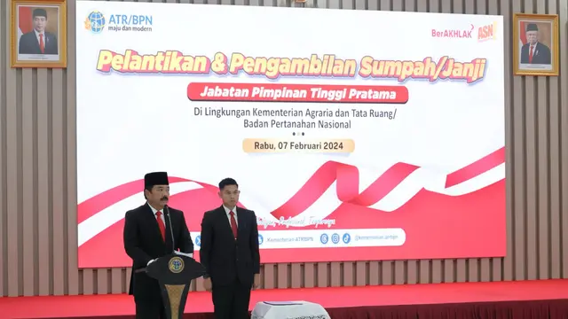 Pesan Menteri Hadi Tjahanto untuk 10 Pejabat Pimpinan Tinggi Pratama yang Baru Dilantik