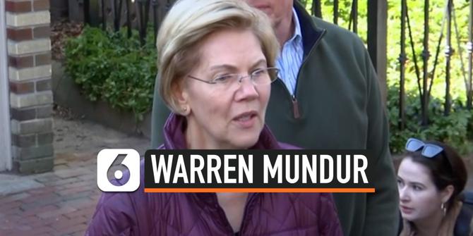 VIDEO: Elizabeth Warren Mundur dari Persaingan Capres Demokrat