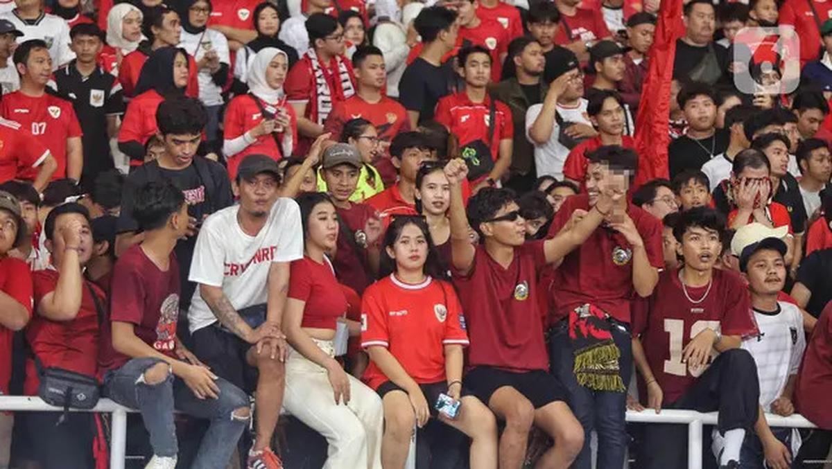 Dukung Timnas Indonesia, Puluhan Ribu Suporter Padati SUGBK