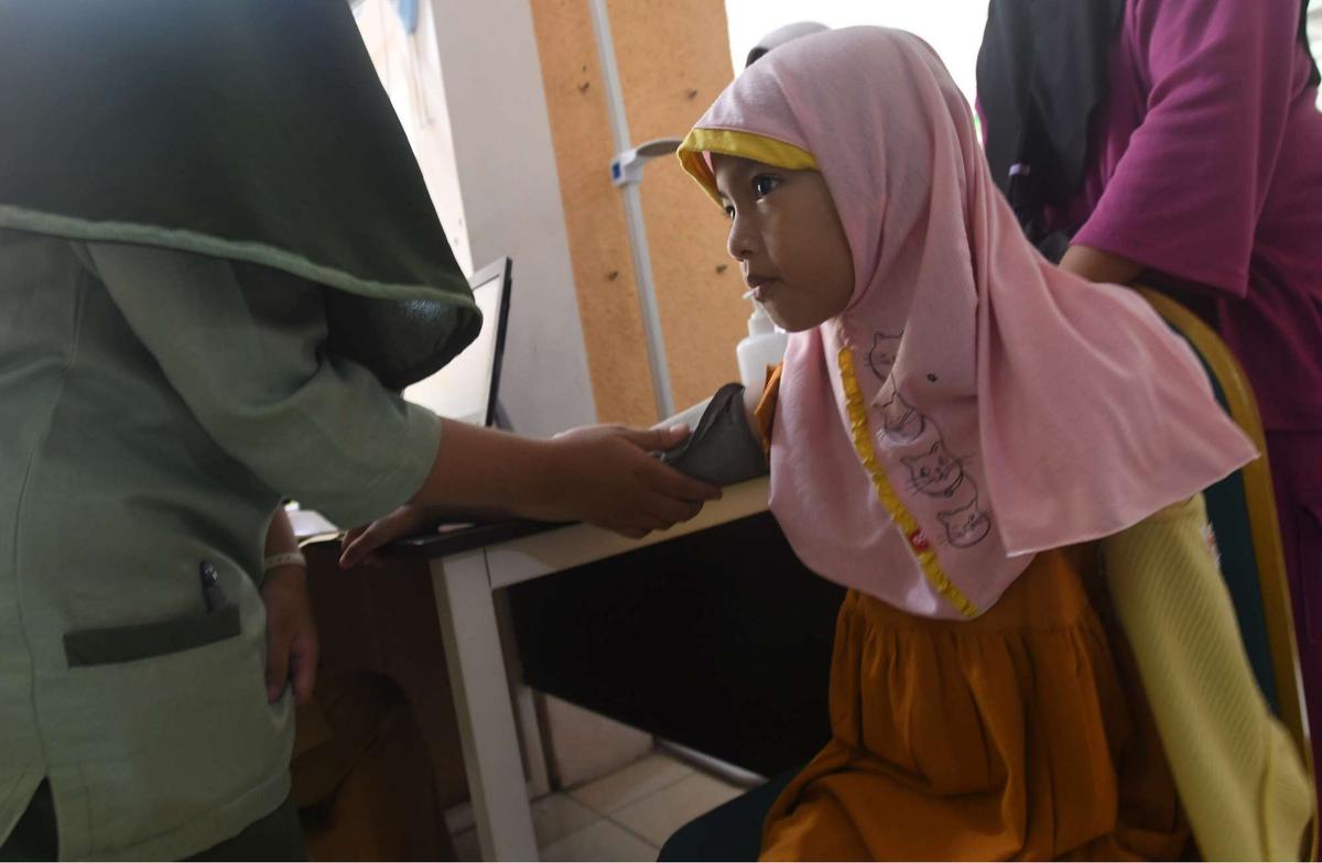 AHY tinjau program cek kesehatan gratis untuk warga berulang tahun