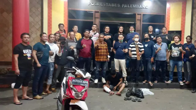 Residivis di Palembang Bunuh Temannya Karena Miras