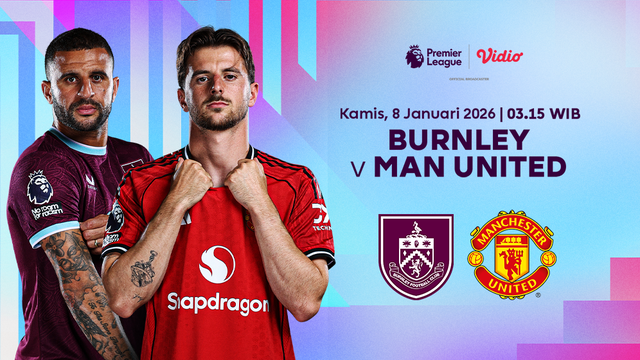 Saksikan Burnley vs Manchester United eksklusif di Vidio. (dok. vidio.com)