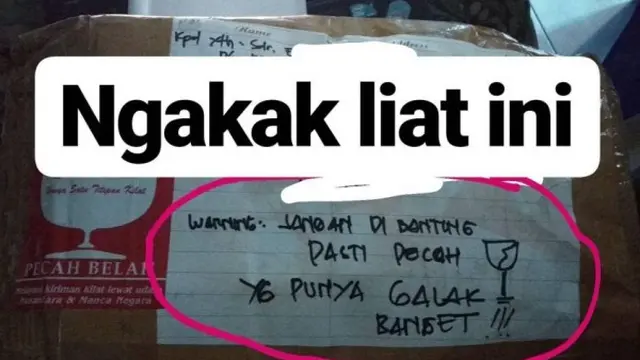 6 Tulisan Absurd 'Awas Galak' Ini Bikin Geleng Kepala