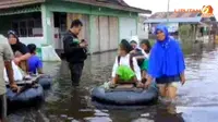 [VIDEO] Banjir Riau, Warga Pilih Bertahan di Rumah