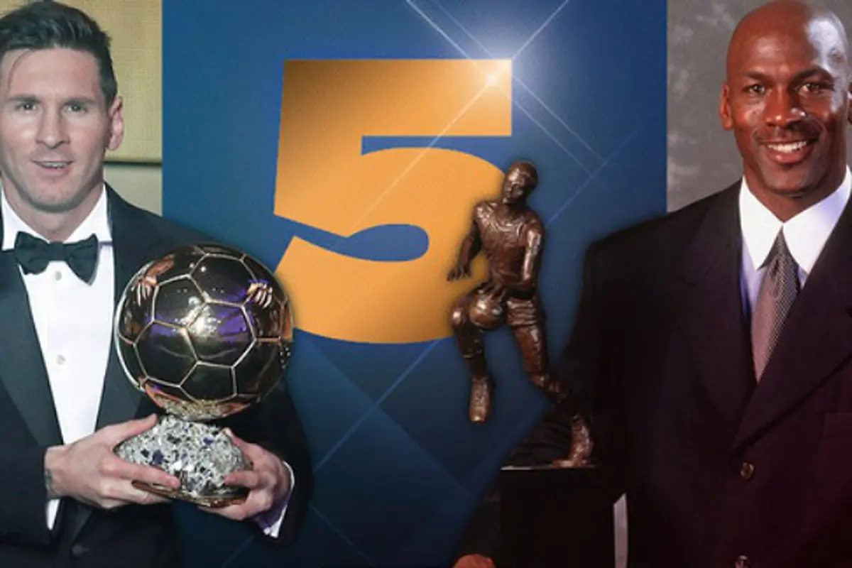 Lionel Messi dan Michael Jordan