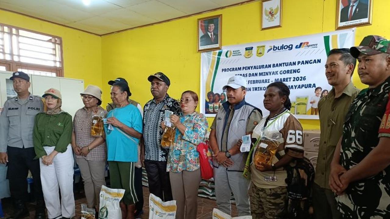 Bulog Papua Luncurkan Bantuan Pangan, Jamin Ketahanan Pangan Masyarakat