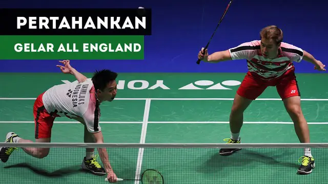 Ganda putra Indonesia, Kevin Sanjaya Sukamuljo / Marcus Ferinaldi Gideon berhasil mempertahankan gelar All England setelah kalahkan Matias Boe / Carsten Mogensen.