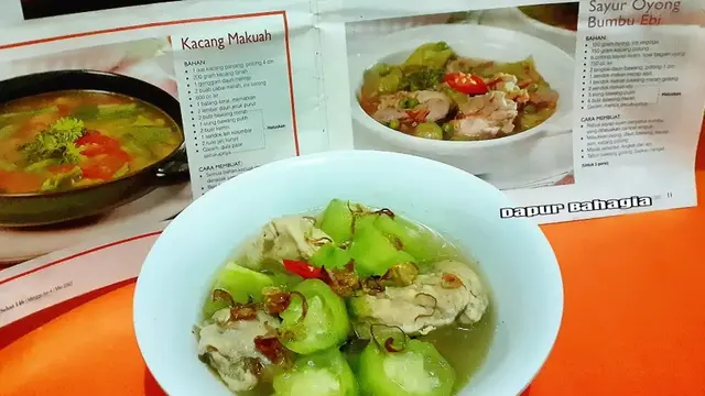 Sayur Oyong Ebi dari Cookpad