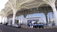 Bandara Internasional Amir Muhammad bin Abdulaziz (AMMA) Madinah, Arab Saudi. (Liputan6.com/Wawan Isab Rubiyanto)