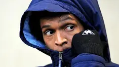 Manchester City's forward J&ocirc; sits on the substitutes bench before the English Premier league match against Bolton Wanderers at Reebok Stadium in Bolton, on November 2, 2008. AFP PHOTO/ANDREW YATES