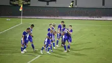 Selebrasi Mariano Peralta usai mencetak gol perdana untuk Persib Bandung saat menghadapi Sabah FC dalam Dewata Challenge Series 2026 di Stadion Dipta, Gianyar, Sabtu (15-8-2026). (Bola.com/Alit Binawan)