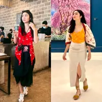 Febby Rastanty diketahui tengah menikmati liburan di Bangkok, Thailand. [Foto: IG/febbyrastanty].