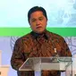 Menteri Badan Usaha Milik Negara Erick Thohir dalam Afirmasi Pembelian &amp; Pemanfaatan Produk Dalam Negeri Dalam Rangka Bangga Buatan Indonesia, Senin (25/4/2022).