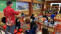 Murid Sekolah Dasar di Seoul Ketagihan Main Gamelan