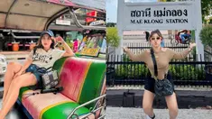 Kiky Saputri liburan di Thailand. (Foto: Instagram/ kikysaputrii)