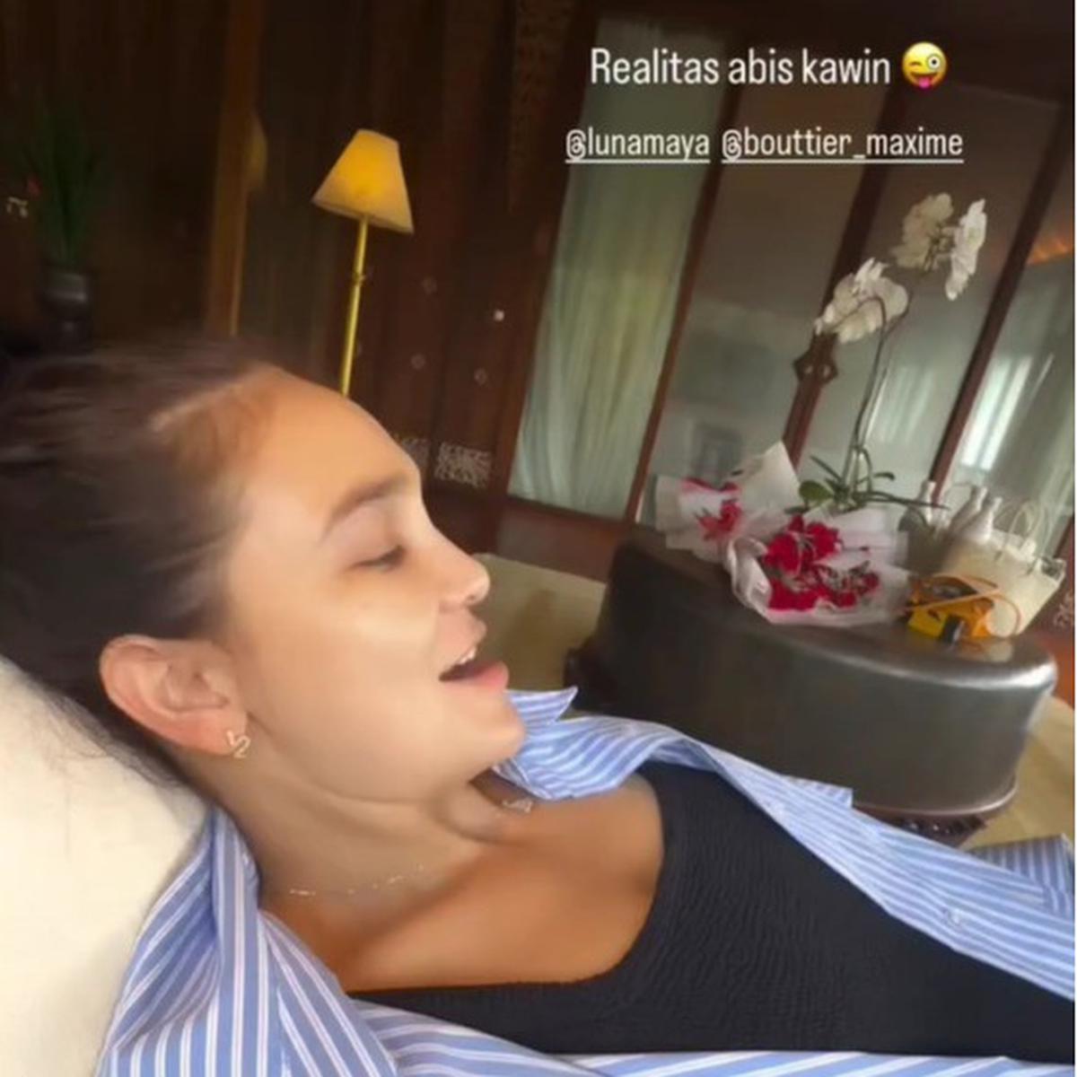Luna Maya Kaget Dapat Angpao dari Titi Kamal, Maxime Bouttier: Buat Bayar Listrik