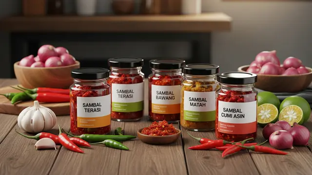 Aneka Sambal Kemasan Homemade