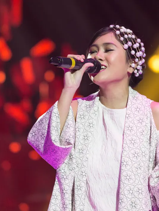 Siswi kelas 2 SMAN 7 Tangerang Selatan itu mengalahkan finalis yakni DM Project, Lynx, Napy Star, dan Falah. (Foto: Dezmond Manullang/Bintang.com)