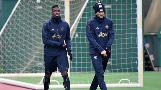 Intip Latihan Manchester United Jelang Hadapi Juventus